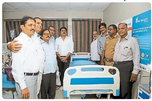 Inauguration of dialysis machine at Bhagwan Mahaveer Dialysis Centre : 14-June’25